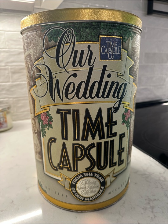 The Original Time Capsule Co Other - Our Wedding Time Capsule Tin
